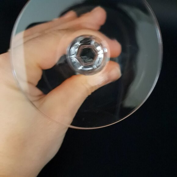 Fostoria Engagement Platinum Trim Stem Champagne Tall Sherbet - Picture 8 of 9